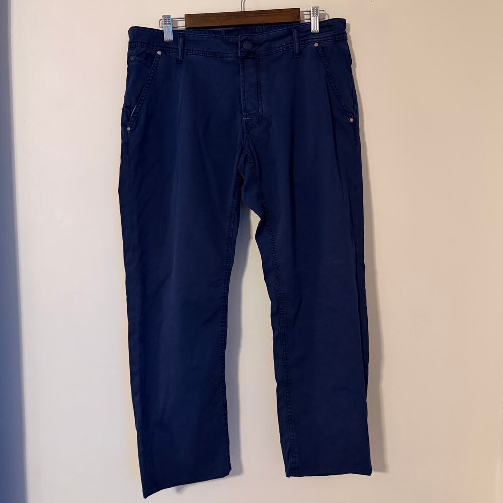 Jacob Cohen J613 Comfort Pants Blue Straight‎ Leg Size 36